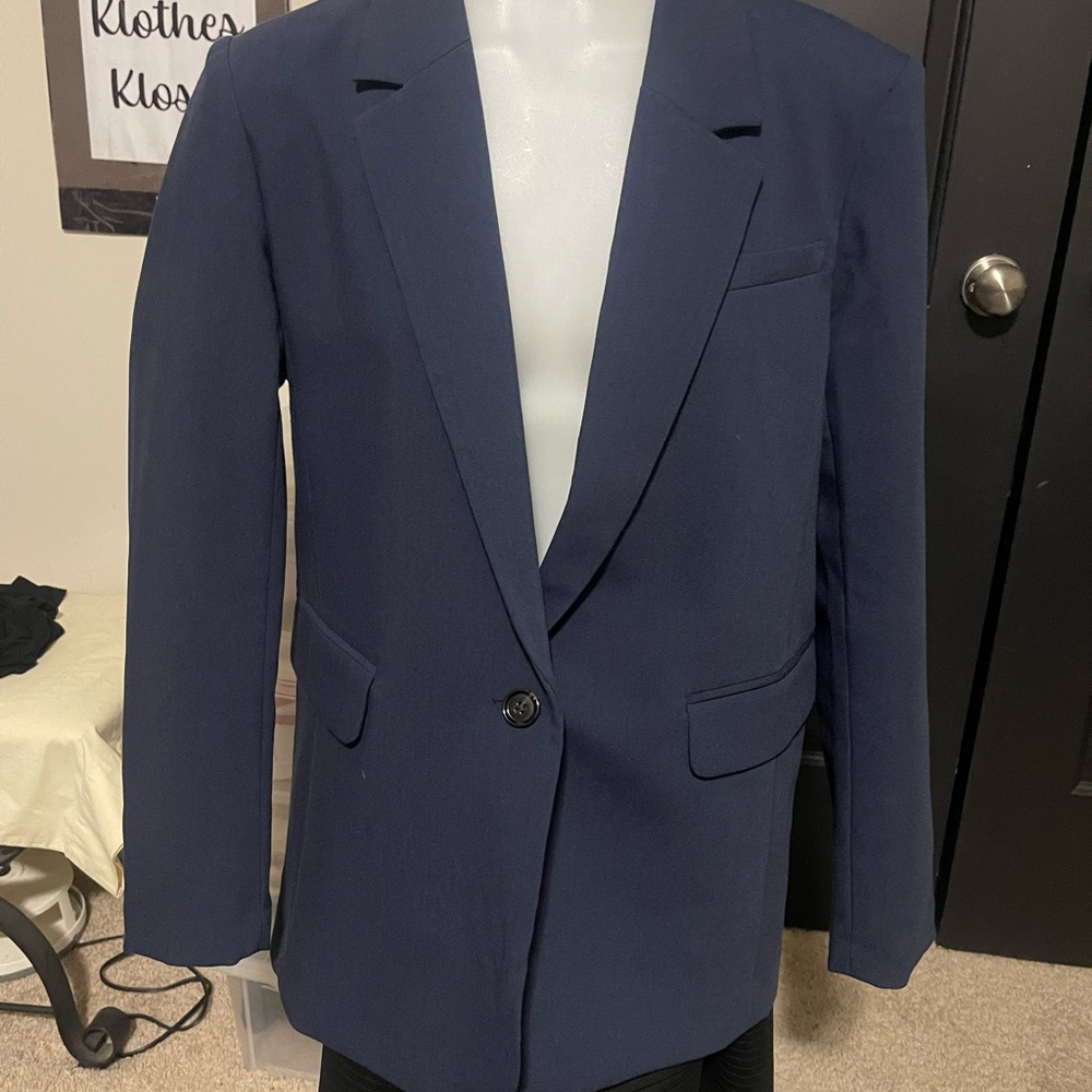 Abercrombie & Fitch Dark Blue Blazer